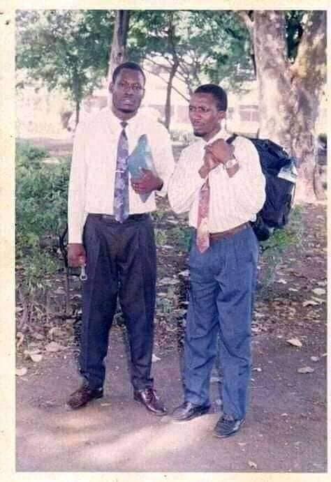 Bishop Robert Wafula with Pastor Ng'ang'a 