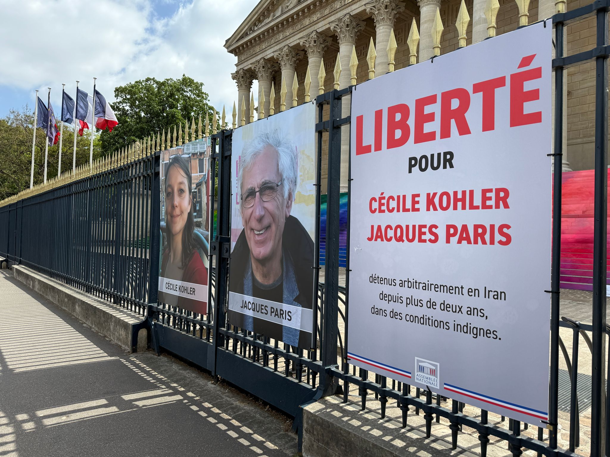 3 Jahre Iran-Haft: Französisches Paar Kohler und Paris frei