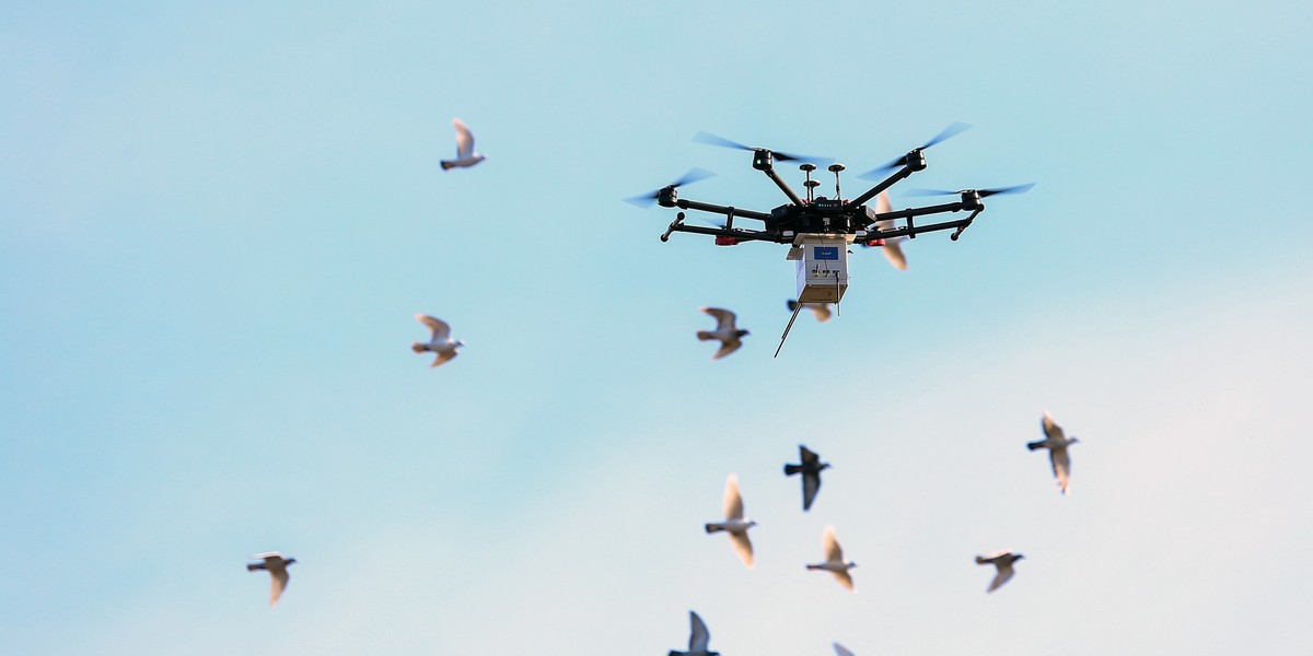 Na Śląsku trwał już pilotażowy program dronów badająych zanieczyszczenia