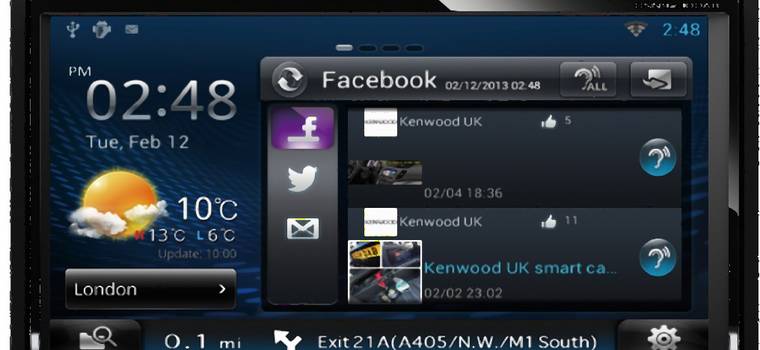 Radio z WiFi i Android 4.0: Kenwood DNN9230