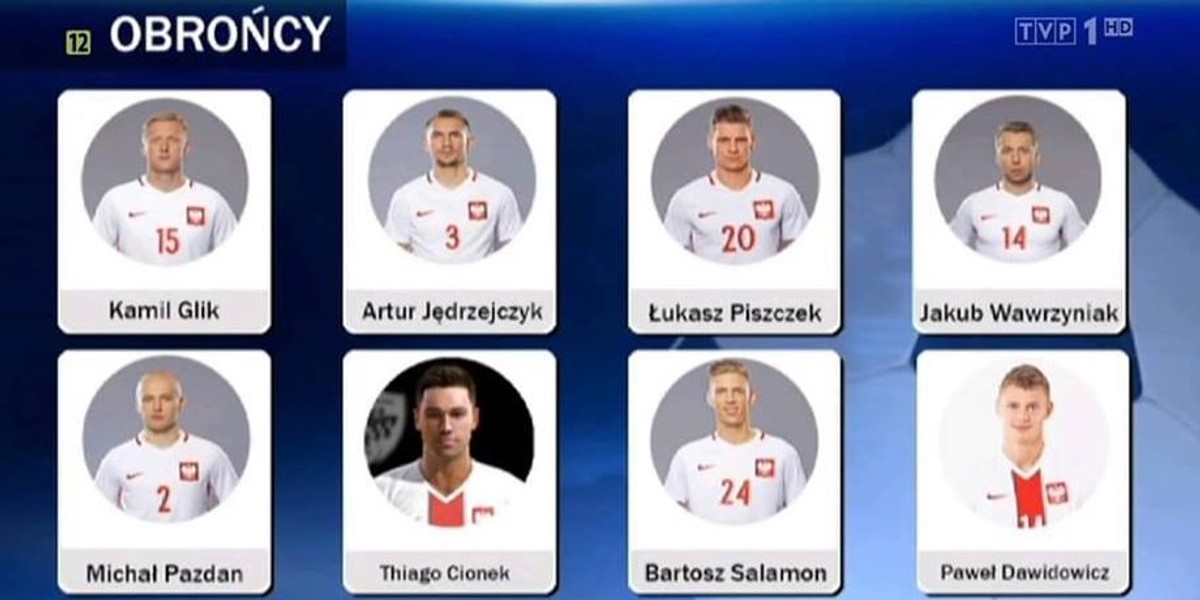 TVP zaliczyło potężną wpadkę przed Euro 2016. Zdjęcie Thiago Cionka...