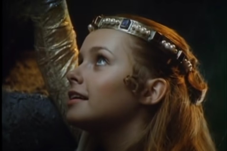 V rozprávke Popolvár najväčší na svete si zahrala princeznú.