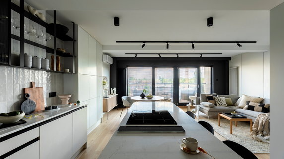 Mieszkanie dla fanów minimalizmu projektu Hanna Pietras Architects