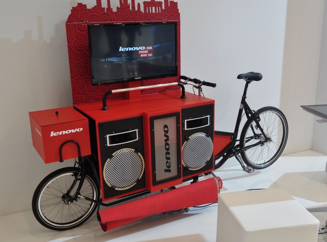 Rowerowy komputer Lenovo