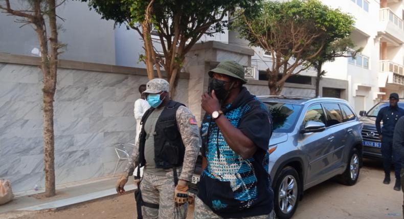 Domicile d'Ousmane Sonko à Dakar