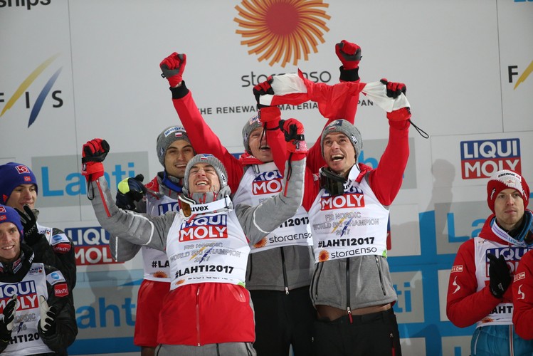 Horngacher doprowadził Stocha, Kota, Kubackiego i Żyłę do złotego medalu w Lahti