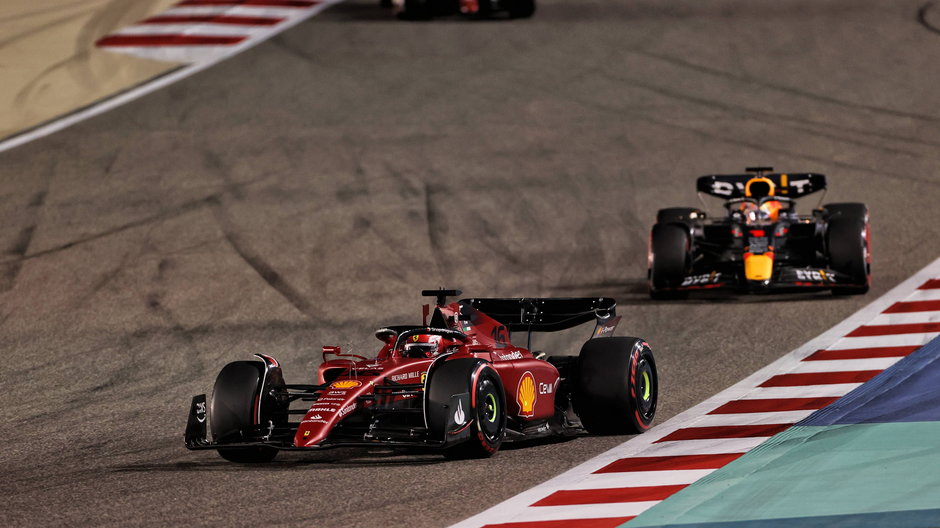 GP Bahrajnu (Charles Leclerc i Max Verstappen)