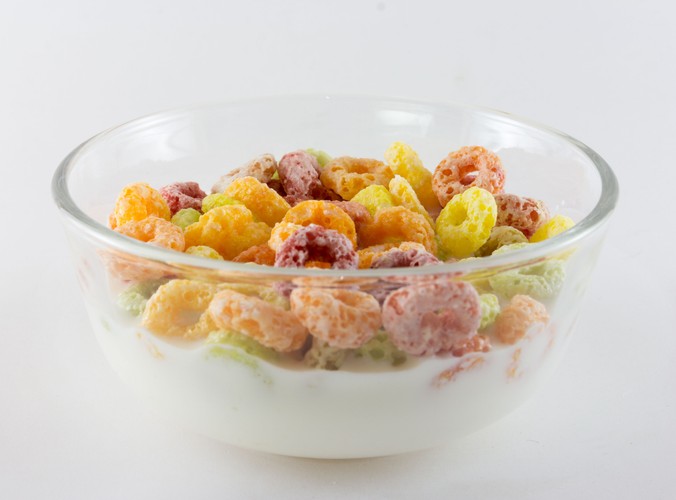 2. Słodkie płatki śniadaniowe