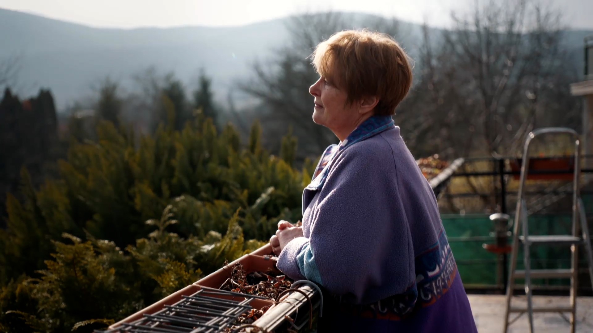 Herečka Eva Večerová.