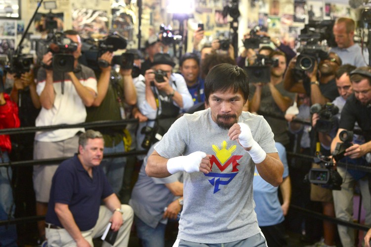 Manny Pacquiao szykuje się do walki z Floydem Mayweatherem Jr.