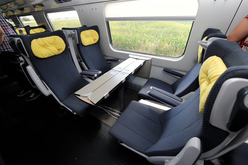 Pensja przez rok.... za wpadkę z pendolino