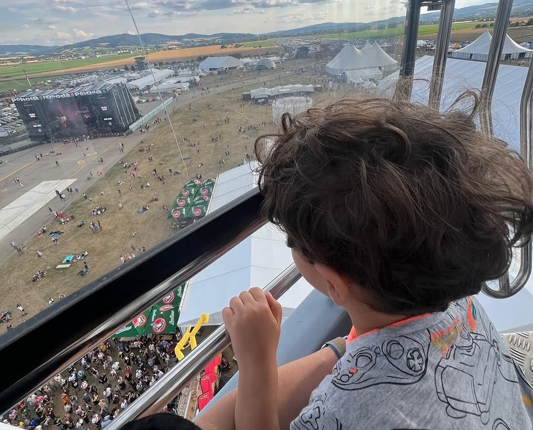 Maxík Vincze na festivale Pohoda 2025.