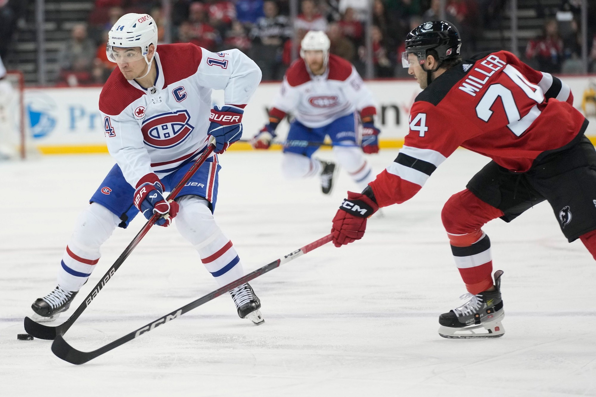 Zápas NHL: New Jersey Devils - Montreal Canadiens.