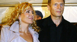 Natasha Richardson i Liam Neeson na premierze "To właśnie miłość" w 2003 r.