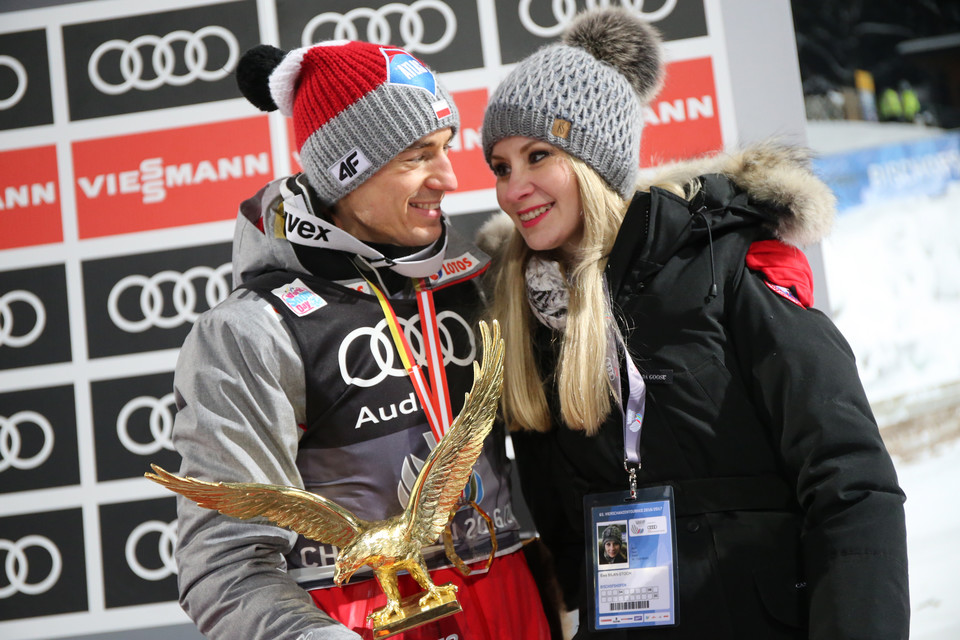 Kamil Stoch i Ewa Bilan-Stoch