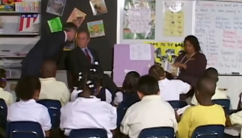 Trenutak kad je Džordž Buš saznao za napad