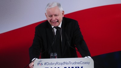 Jarosław Kaczyński w Puławach