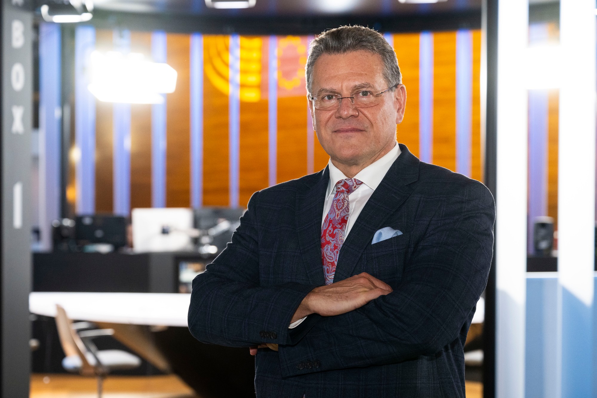 Slovenský eurokomisár pre obchod a hospodársku bezpečnosť Maroš Šefčovič.