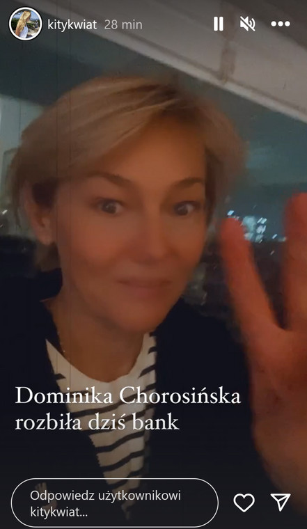 Katarzyna Kwiatkowska na Instagramie