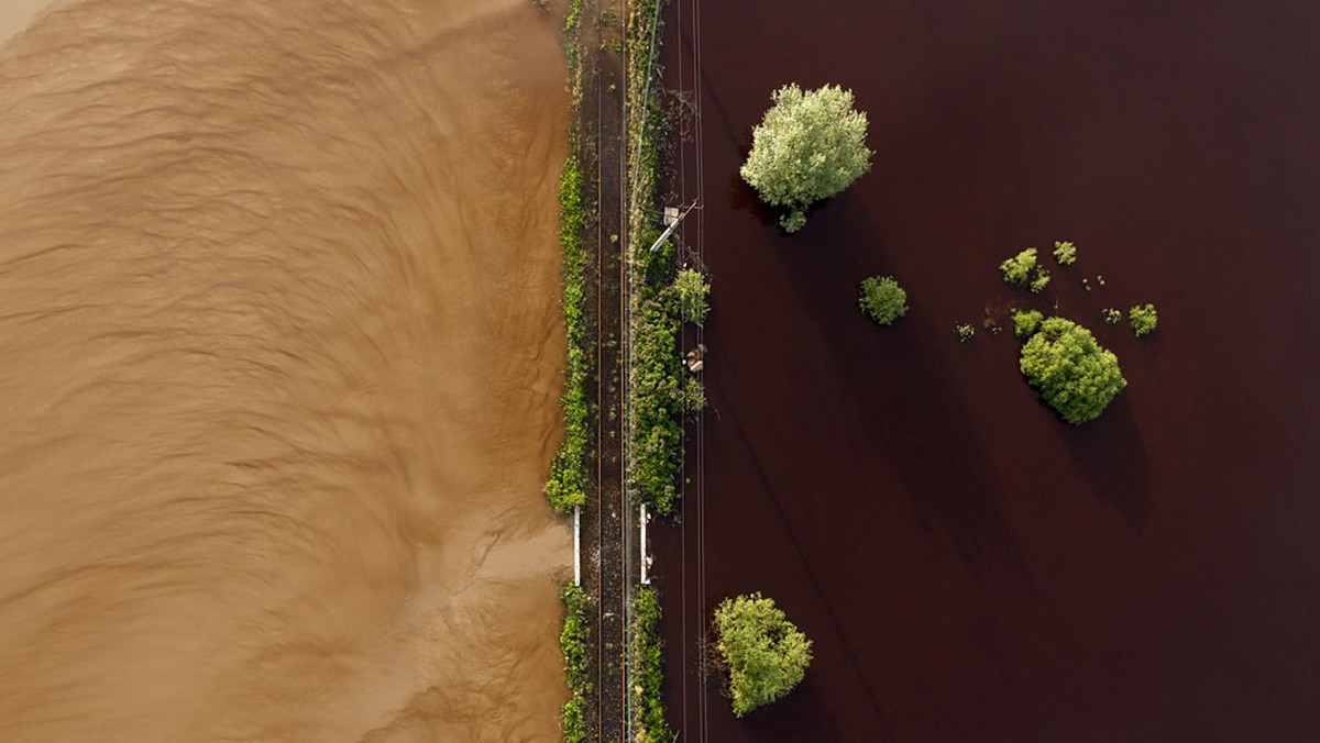 Sandomierz "Powódź z nieba"