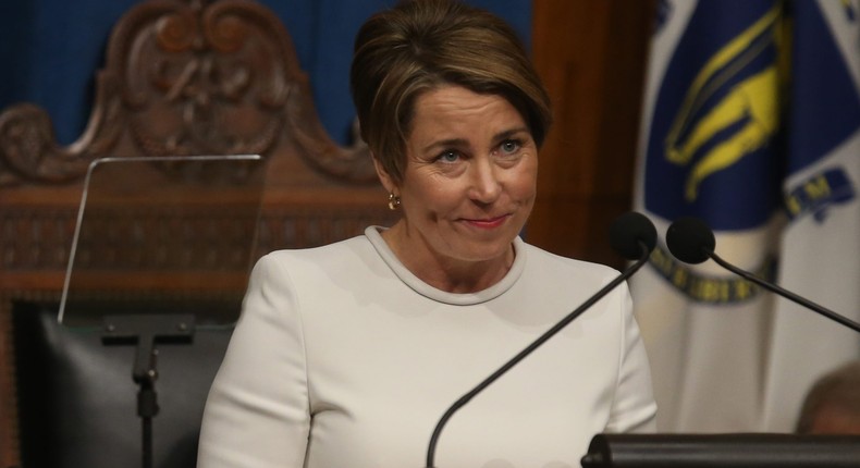 Massachusetts Gov. Maura Healey.Nancy Lane/MediaNews Group/Boston Herald via Getty Images