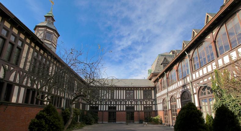 The Courtyard Loggia, 2012 Belcourt Mansion