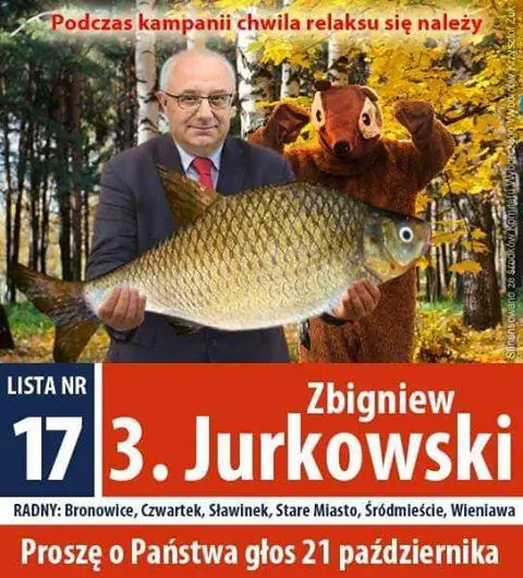 Ten pan w stroju Misia Uszatka miałby mój głos