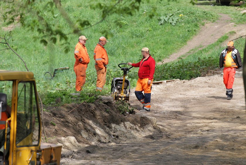 Budowa ściezki rowerowej na Św. Teresy