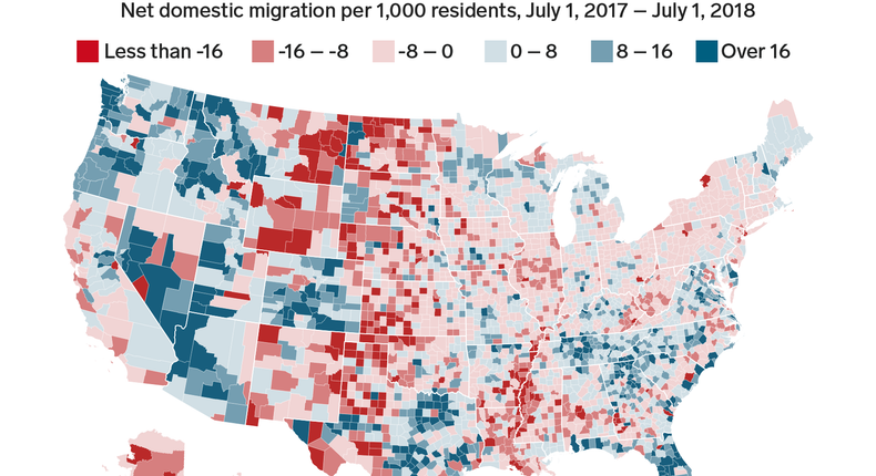 county domestic migration map