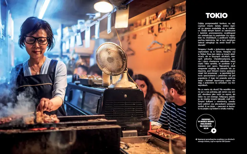 Street food. Żarcie z ulicy - Tokio 