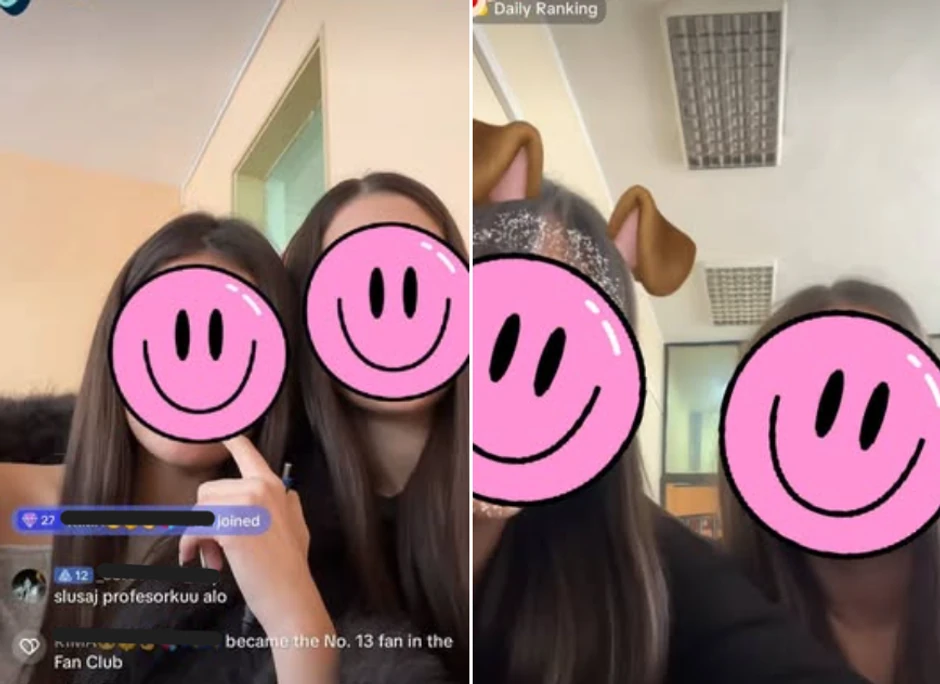 Jedno od "lajv" uključenja sa školskog časa