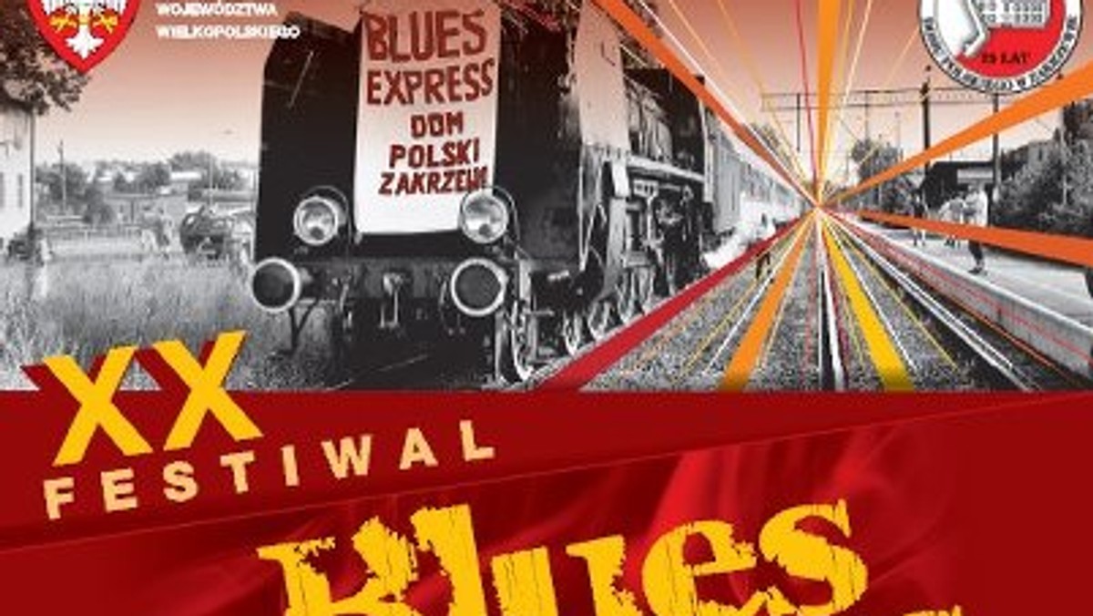 Prowadzony przez parowóz Blues Express rozpocznie w sobotę 14 lipca trasę koncertową odjeżdżając z Dworca Głównego w Poznaniu do wsi Zakrzewo (wielkopolskie). Przejazd bluesowego pociągu jest częścią XX Festiwalu Blues Express.