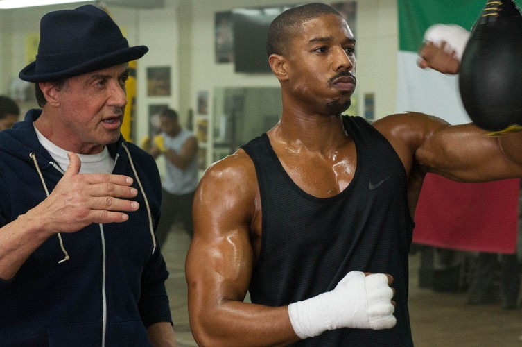 Michael B. Jordan i Sylvester Stallone w filmie 'Creed: Narodziny legendy'