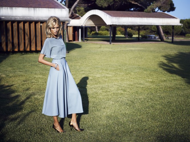 Anja Rubik w kampanii Apart Pearl Anniversary