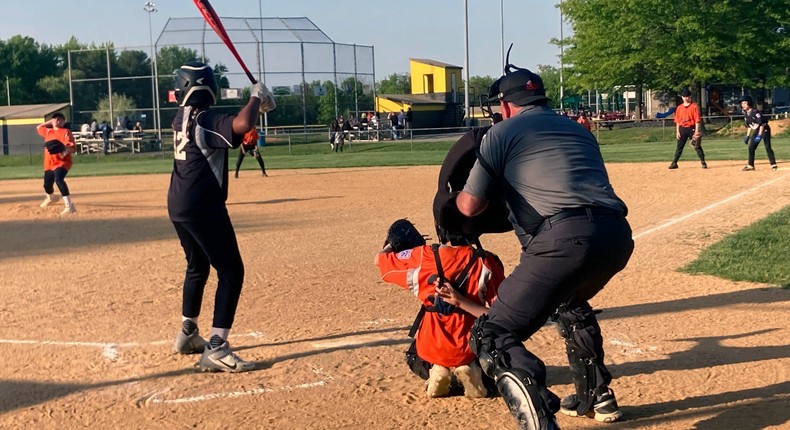 A Little League game in Deptford, New Jersey.AP Photo/Dan Gelston