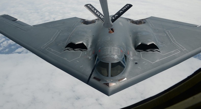 A potent attack on Iran's nuclear sites would likely require heavy firepower and bombers like the Northrop B-2 Spirit able to carry it.Senior Master Sgt. Vincent De Groot/US Air National Guard