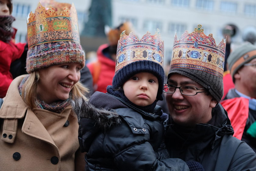 Orszak Trzech Króli szedł ulicami Katowic