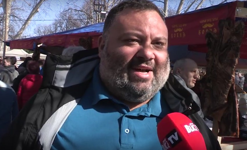 Andraž Šešok iz Slovenije, došao je sa 200 Slovenaca u Kačarevo