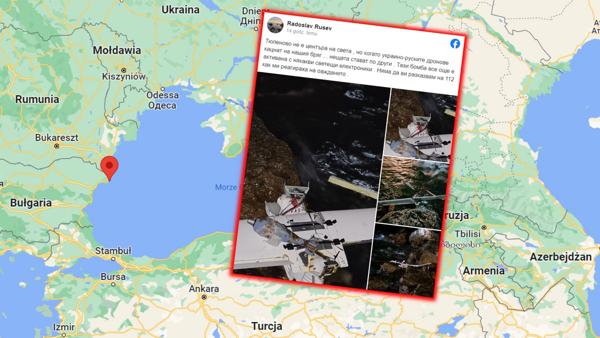 Tajemniczy dron u wybrzeży Bułgarii. Miał ładunek wybuchowy [ZDJĘCIA]