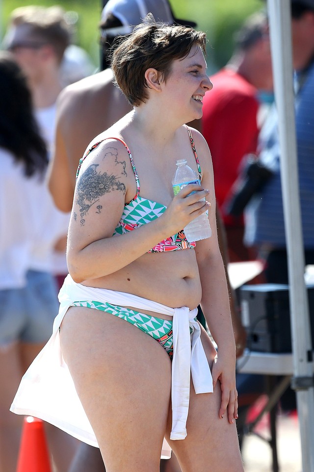 Lena Dunham w bikini