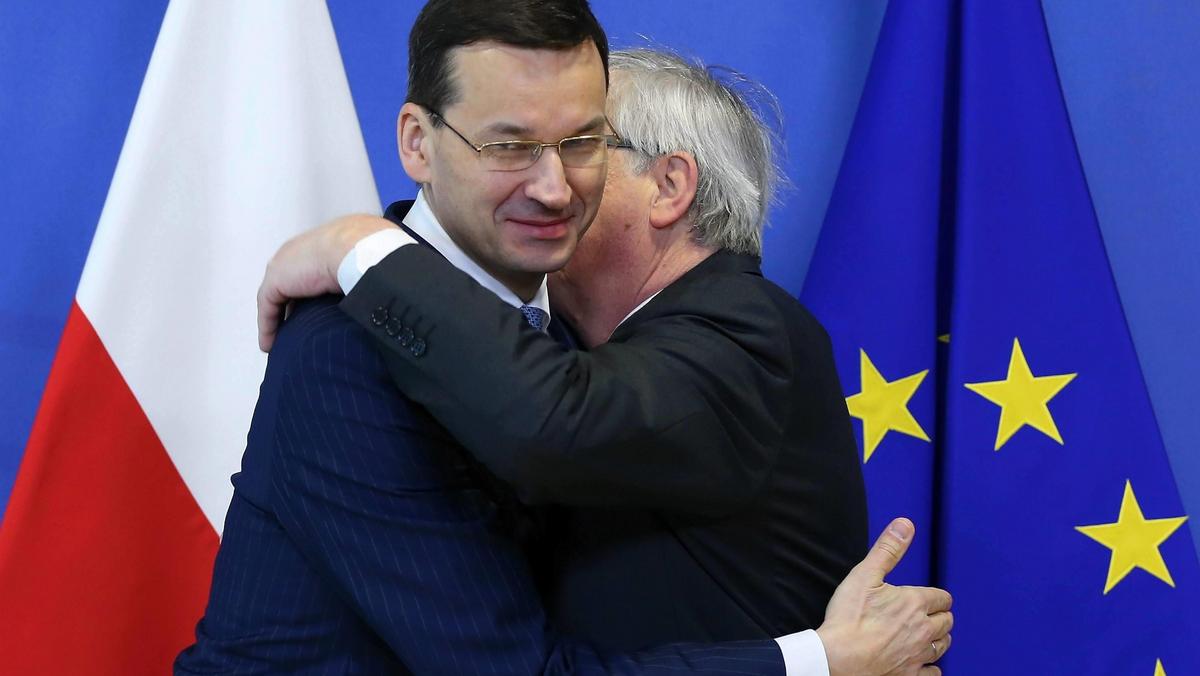 Jean Claude Juncker - Mateusz Morawiecki meeting in Brussels