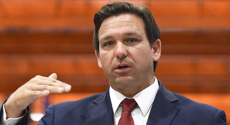 Florida Gov. Ron DeSantis.
