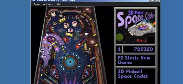 Pamiętacie pinball z Windows XP? W przeglądarce zagracie za darmo!