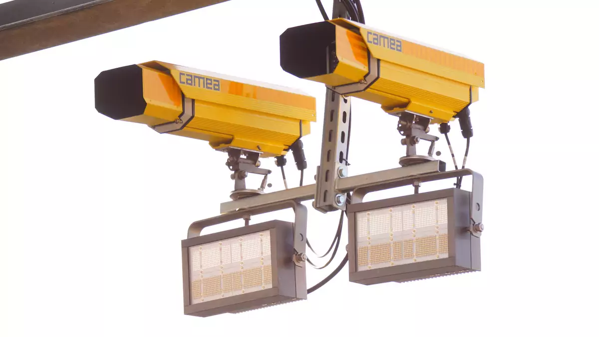 Żółte kamery nad autostradą A2 już są. Kiedy zacznie działać odcinkowy pomiar prędkości? | zdj. ilustracyjne