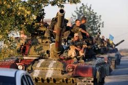 Ołeksij Poroszenko, syn prezydenta Ukrainy służy na froncie