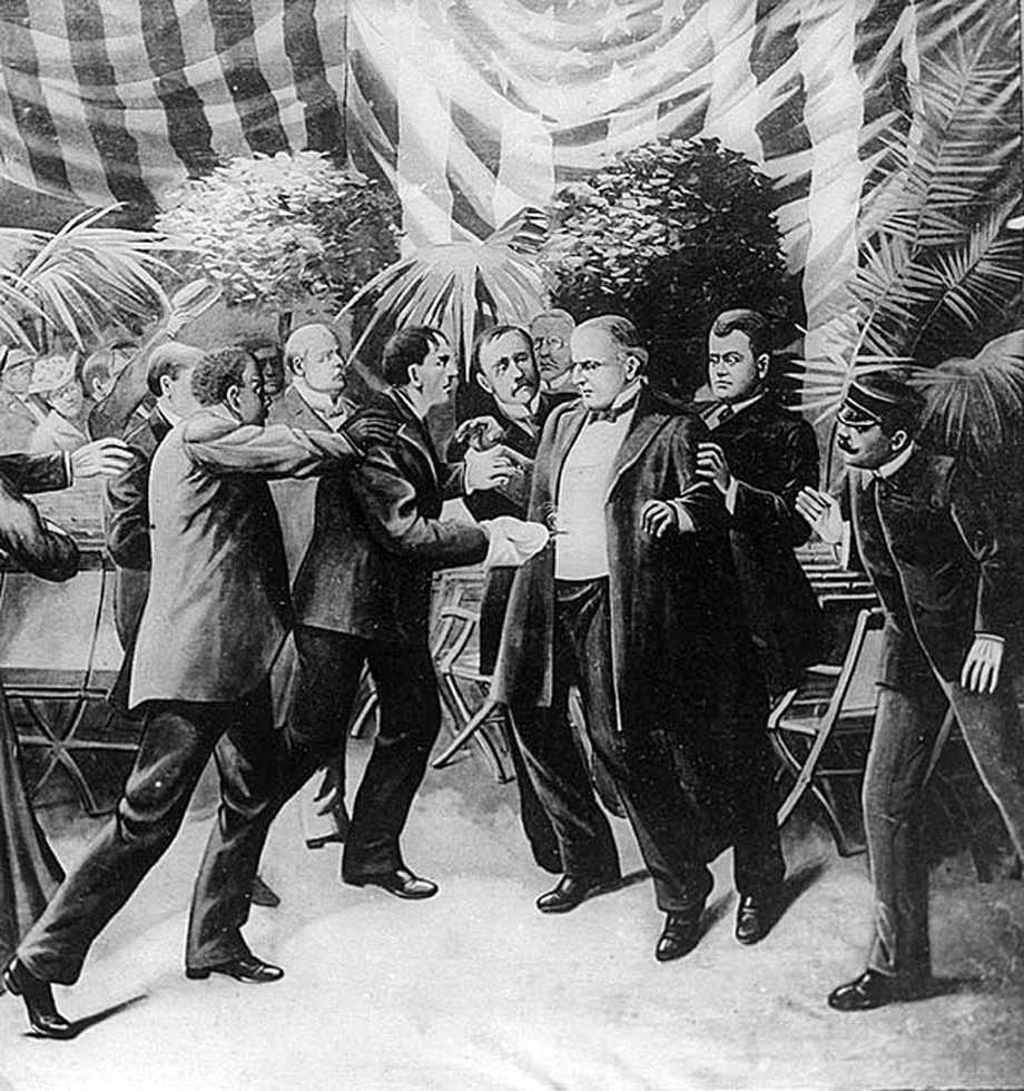 4. US President William McKinley's signature handshake