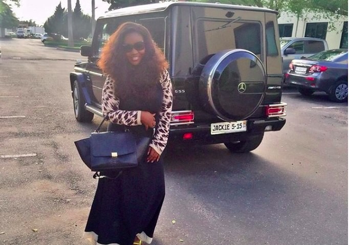 Jackie Appiah releases Mercedes G-Wagon 