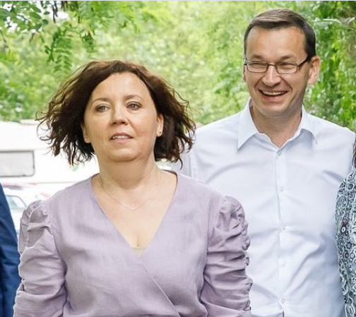 Iwona Morawiecka i Mateusz Morawiecki