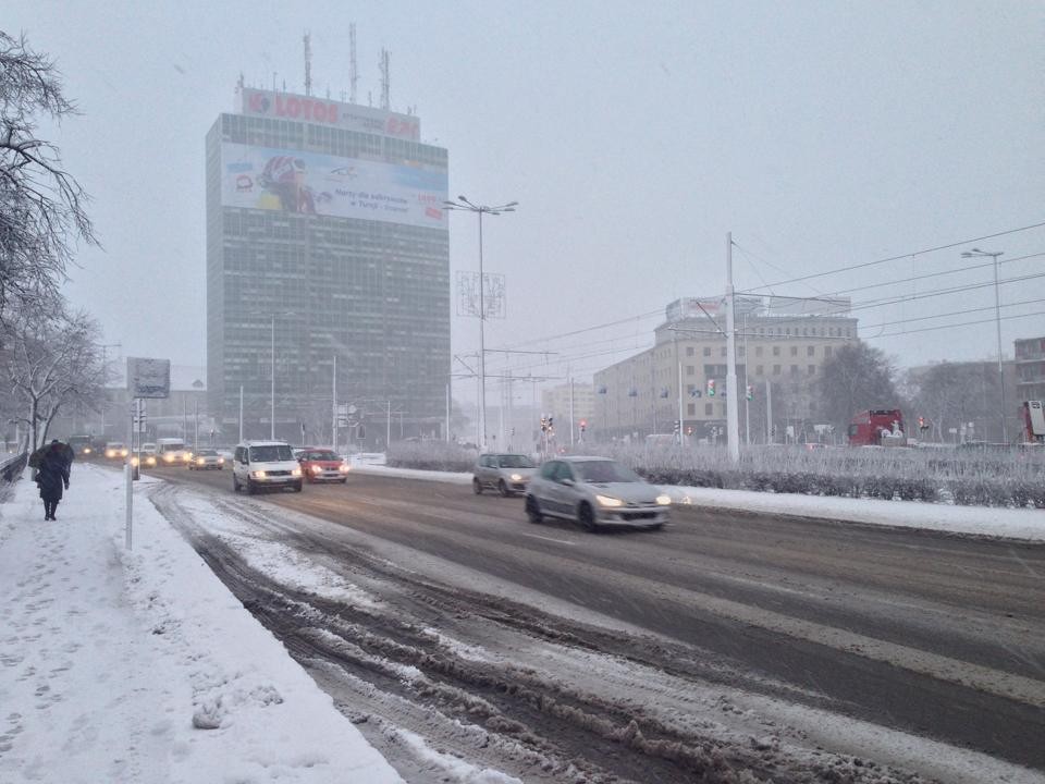 Gdańsk pod śniegiem