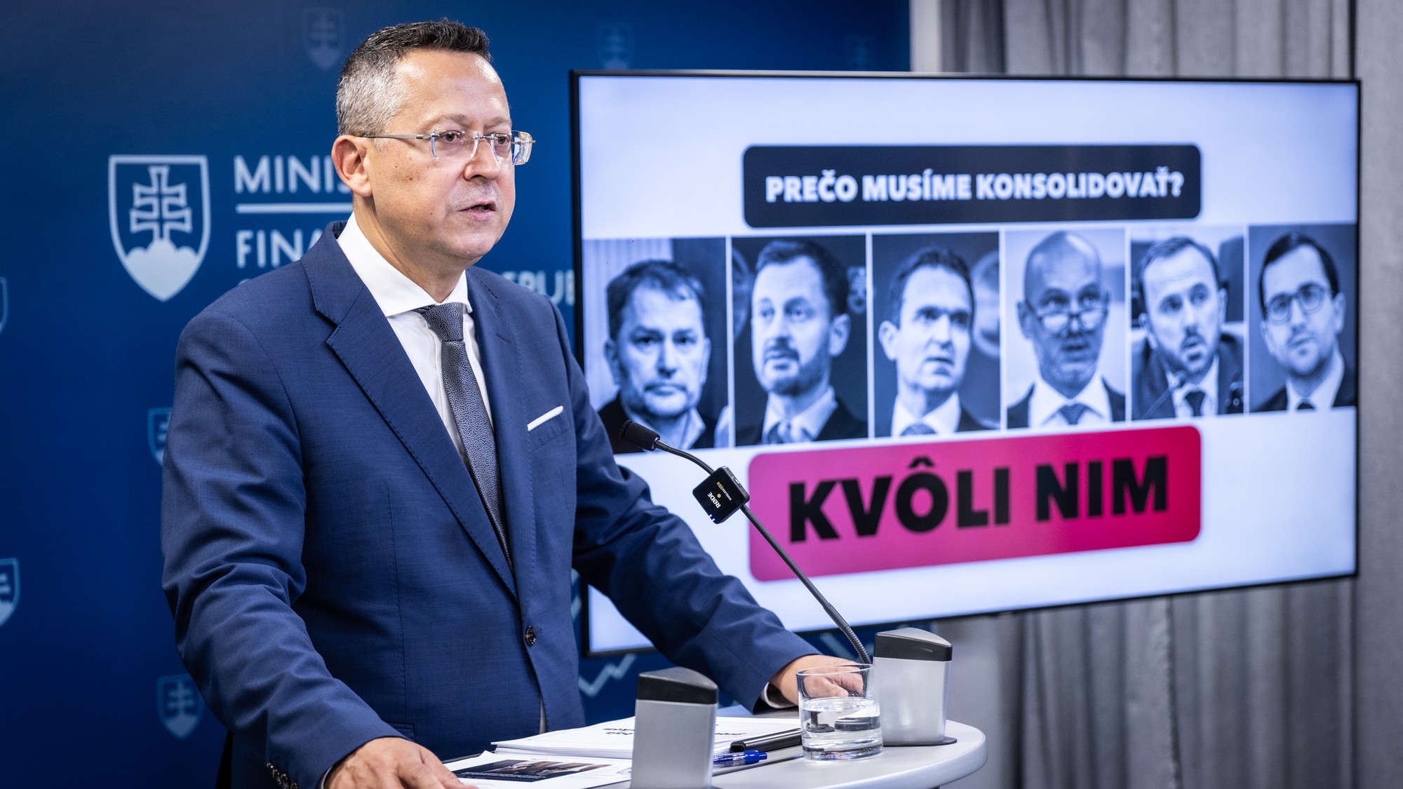 Ladislav Kamenický predstavuje 3.konsolidačný balíček 9.9.2025